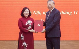 Đồng chí Bùi Thị  Minh Hoài, Bí thư Thành ủy Hà Nội được điều động, phân công làm Bí thư Đảng ủy MTTQ, các Đoàn thể Trung ương