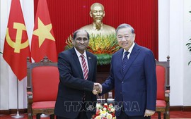 Tổng Bí thư Tô Lâm tiếp Đại sứ Singapore tại Việt Nam