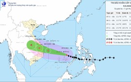 Bố trí lực lượng ứng trực sẵn tại tất cả các địa bàn trọng yếu ứng phó bão số 13