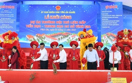 An Giang khởi công xây dựng 3 trường liên cấp Tiểu học-THCS vùng biên
