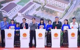 TỔNG THUẬT: Khởi công xây dựng các trường phổ thông nội trú tại các xã biên giới đất liền