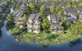Ecopark ra mắt biệt thự đảo Central Island ngay giữa trung tâm đại đô thị xanh lớn nhất miền Trung