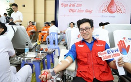 EVNCPC triển khai Tuần lễ hồng, hiến hơn 650 đơn vị máu