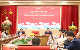 Đẩy mạnh tài trợ cho nghiên cứu cơ bản trong khoa học xã hội và nhân văn