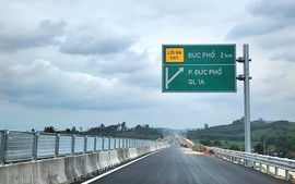 Cao tốc Quảng Ngãi - Hoài Nhơn: 'Tất bật' trước ngày thông xe 19/12