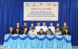 Phiên tòa giả định tuyên truyền chống khai thác IUU tại Đà Nẵng