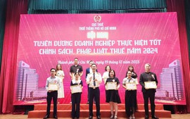 262 doanh nghiệp tiêu biểu được Thuế TP.HCM vinh danh