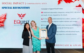 EQuest tiếp tục được AmCham Vietnam vinh danh vì đóng góp bền bỉ cho cộng đồng