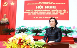 Bằng mọi nỗ lực, giải pháp thiết thực đẩy nhanh tìm kiếm, quy tập, xác định danh tính hài cốt liệt sĩ