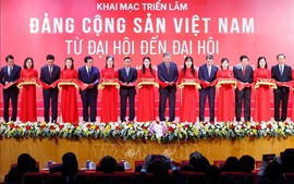 Tổng Bí thư Tô Lâm dự khai mạc triển lãm 'Đảng Cộng sản Việt Nam - Từ Đại hội đến Đại hội'