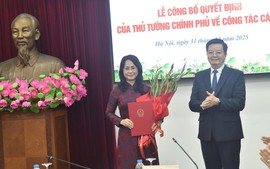 Đồng chí Lâm Thị Phương Thanh giữ chức Thứ trưởng Thường trực Bộ VHTT&DL