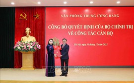 Đồng chí Nguyễn Thị Thu Hà giữ chức Phó Chánh Văn phòng Thường trực Văn phòng Trung ương Đảng