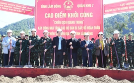 Lâm Đồng cần hoàn thành xây dựng nhà ở cho người dân sớm ngày nào tốt ngày đó