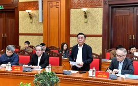 Hội nghị triển khai Chương trình làm việc của Bộ Chính trị, Ban Bí thư năm 2025
