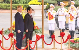 Chủ tịch nước Lương Cường chủ trì lễ đón cấp Nhà nước Nhà Vua Vương quốc Bỉ