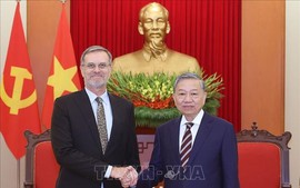 Tổng Bí thư Tô Lâm tiếp Đại sứ Cộng hòa Pháp tại Việt Nam