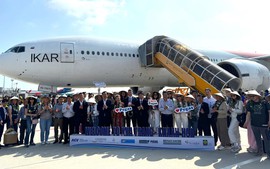 Khánh Hòa đón chuyến bay mới từ Liên bang Nga