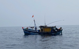 Biên phòng Quảng Trị xử lý 2 tàu cá vi phạm IUU