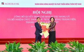 Ông Tô Huy Vũ làm Chủ tịch Hội đồng thành viên Agribank