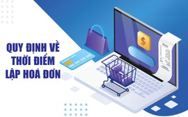 Infographics: Quy định mới về thời điểm lập hoá đơn