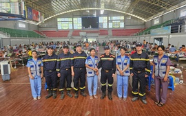 Đoàn cứu hộ Bộ Công an Việt Nam hoàn thành nhiệm vụ quốc tế, về nước vào chiều 8/4