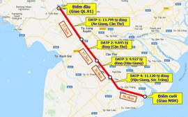 Quyết tâm hoàn thành cao tốc Châu Đốc - Cần Thơ - Sóc Trăng vào tháng 7/2026