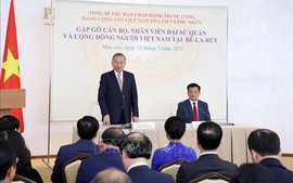 Tổng Bí thư Tô Lâm: Xây dựng cộng đồng người Việt Nam tại Belarus đoàn kết, phát triển