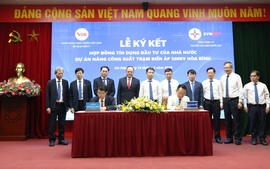 Ký hợp đồng tín dụng 524 tỷ đồng cho dự án Nâng công suất TBA 500kV Hòa Bình