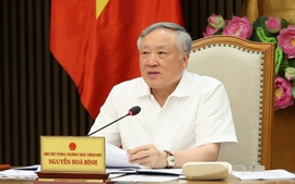 Phó Thủ tướng Thường trực Nguyễn Hòa Bình cho ý kiến về nguyên tắc, giải pháp tháo gỡ khó khăn cho các dự án