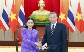 Tổng Bí thư Tô Lâm tiếp Thủ tướng Thái Lan Paetongtarn Shinawatra