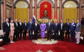Chủ tịch nước: Thúc đẩy hợp tác Việt Nam-Thái Lan ngày càng thực chất, hiệu quả