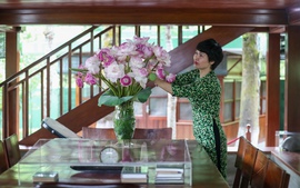 Sáng tháng 5 cùng những người thầm lặng chăm sóc Khu di tích Chủ tịch Hồ Chí Minh tại Phủ Chủ tịch