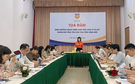 Hoàn thiện Luật Hòa giải ở cơ sở đáp ứng yêu cầu của tình hình mới