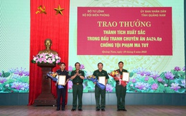 Bắt đối tượng vận chuyển 14,3 kg ma túy: Khen thưởng lực lượng phá án