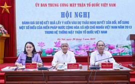 Sửa đổi Hiến pháp 2013: khẳng định rõ hơn vị thế của MTTQ Việt Nam