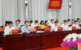 Trưởng Ban Nội chính Trung ương làm việc với hai tỉnh Long An và Tây Ninh