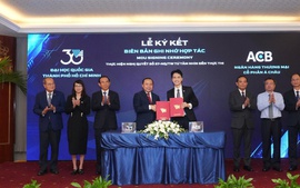 ACB và Đại học Quốc gia TPHCM hợp tác để cùng kiến tạo hệ sinh thái đổi mới từ mô hình 'Nhà nước-Nhà trường-Doanh nghiệp'