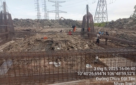 Thi công xuyên lễ đưa dự án đường dây 220kV NMĐ Nhơn Trạch 3 - rẽ Mỹ Xuân - Cát Lái về đích