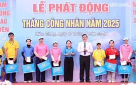 ĐBSCL: Nhiều hoạt động ý nghĩa hưởng ứng Tháng công nhân 2025