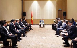 Tổng Bí thư Tô Lâm tiếp một số doanh nghiệp tiêu biểu tại Azerbaijan