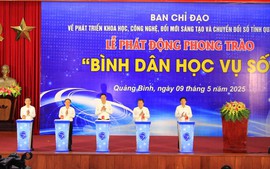 Quảng Bình phát động phong trào 'Bình dân học vụ số'