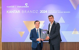 Vietcombank vào Top 30 thương hiệu giá trị nhất Đông Nam Á
