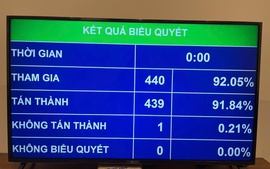 Quốc hội điều chỉnh Chương trình Kỳ họp thứ Chín, Quốc hội Khóa XV