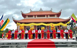 Kiên Giang khánh thành Đền tưởng niệm anh hùng liệt sĩ huyện Hòn Đất