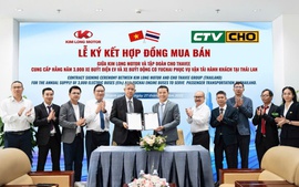 Sau Hàn Quốc, xe buýt Kim Long tiếp tục thâm nhập thị trường Thái Lan