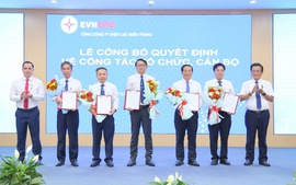 EVNCPC công bố quyết định thành lập 6 Công ty Điện lực sau sáp nhập