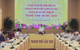 Tổng Thanh tra Chính phủ làm việc với 4 tỉnh ĐBSCL về giải quyết khiếu nại, tố cáo kéo dài, vượt cấp