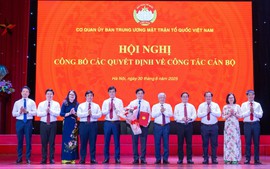 Sau sắp xếp, Ủy ban Trung ương MTTQ Việt Nam có 19 ban, đơn vị