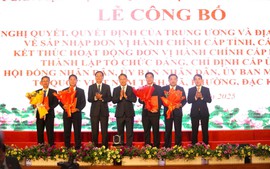 Công bố các nghị quyết, quyết định sáp nhập, thành lập tỉnh Khánh Hòa mới