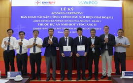 EVNNPT tiếp nhận tài sản - Công trình đấu nối điện thuộc dự án Nhà máy nhiệt điện BOT Vũng Áng II
